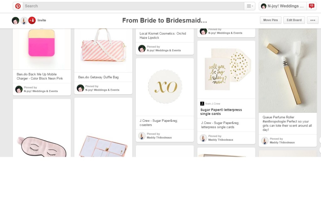 Galentine's Gift Guide Pinterest Page
