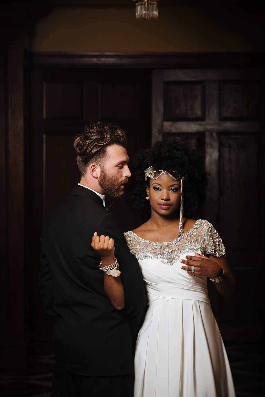 Art Deco Wedding Inspiration {N-joy Events} Photography: Prince Photography