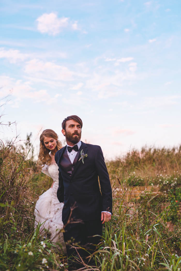 Abandoned Fort Elopement Inspiration from N-joy Weddings + Events Photography by Lance Nicoll Photography