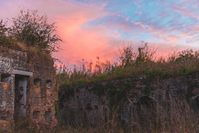 Abandoned Fort Elopement Inspiration from N-joy Weddings + Events Photography by Lance Nicoll Photography