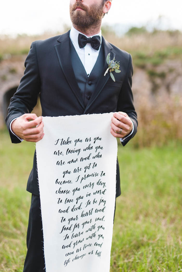 Abandoned Fort Elopement Inspiration from N-joy Weddings + Events Photography by Lance Nicoll Photography