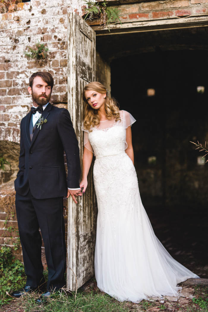 Abandoned Fort Elopement Inspiration from N-joy Weddings + Events Photography by Lance Nicoll Photography