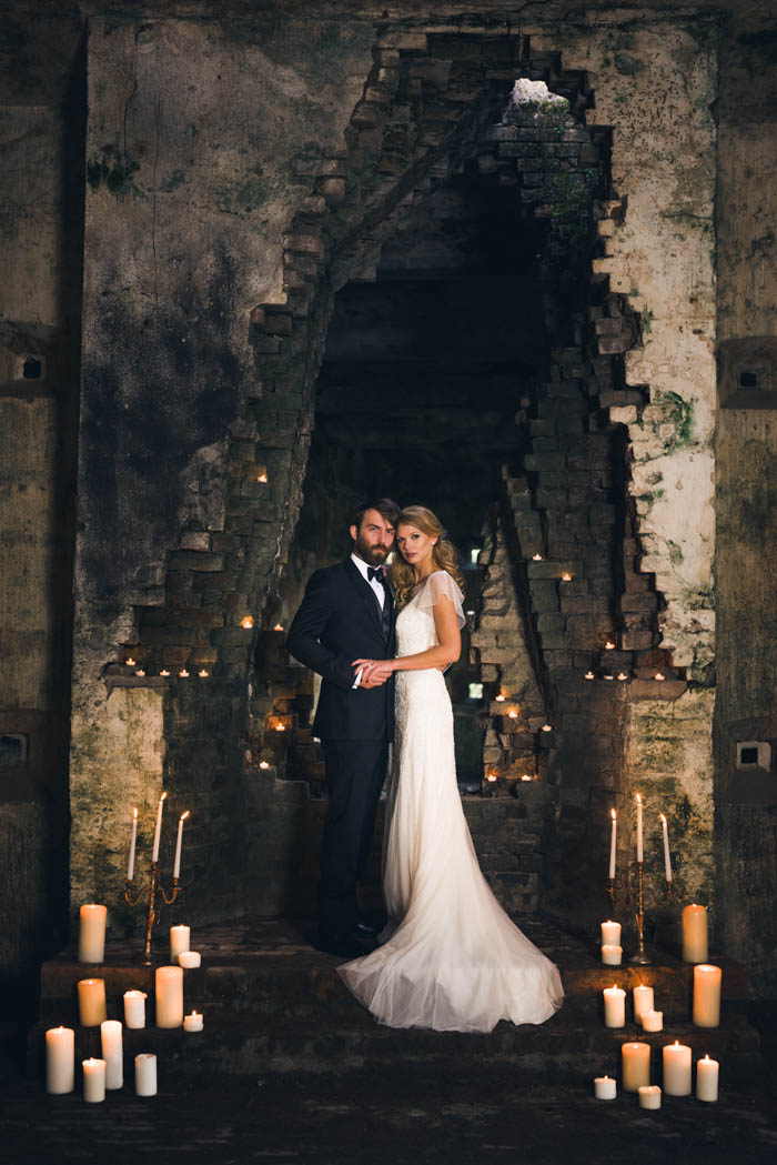 Abandoned Fort Elopement Inspiration from N-joy Weddings + Events Photography by Lance Nicoll Photography